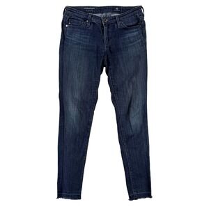 AG Adriano Goldschmied The Legging Ankle Jeans Womens 24 Dark Wash Stretch